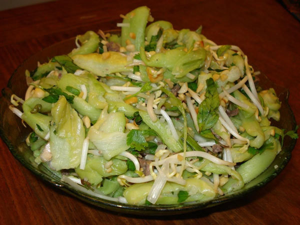 Taro salad